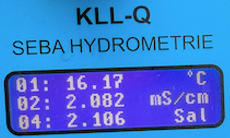Sampling at Korita wells 2