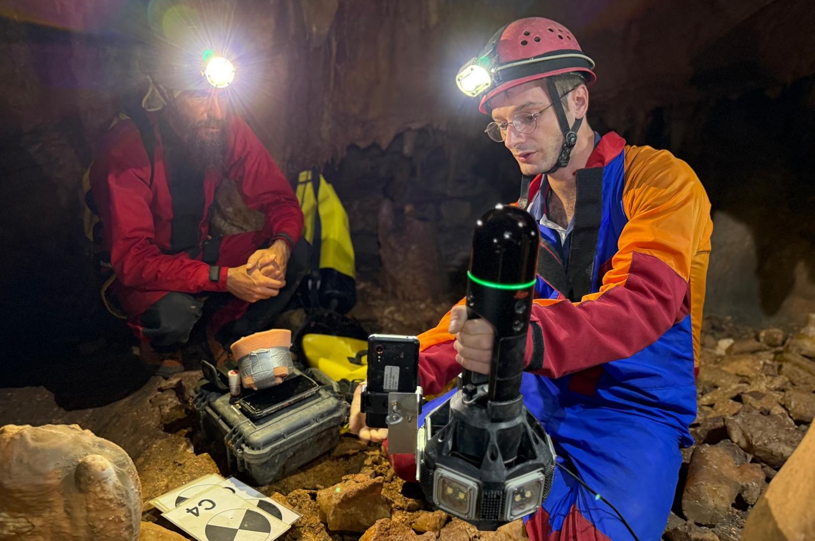 Using the LiDAR scanner